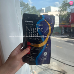 Trà Giảm Cân Ban Đêm Orihiro Night Diet Tea 2g x 20 Gói