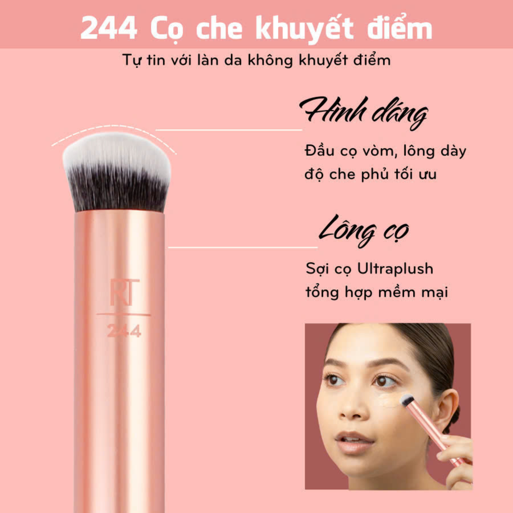 Cọ Che Khuyết Điểm Real Techniques RT244 Expert Concealer