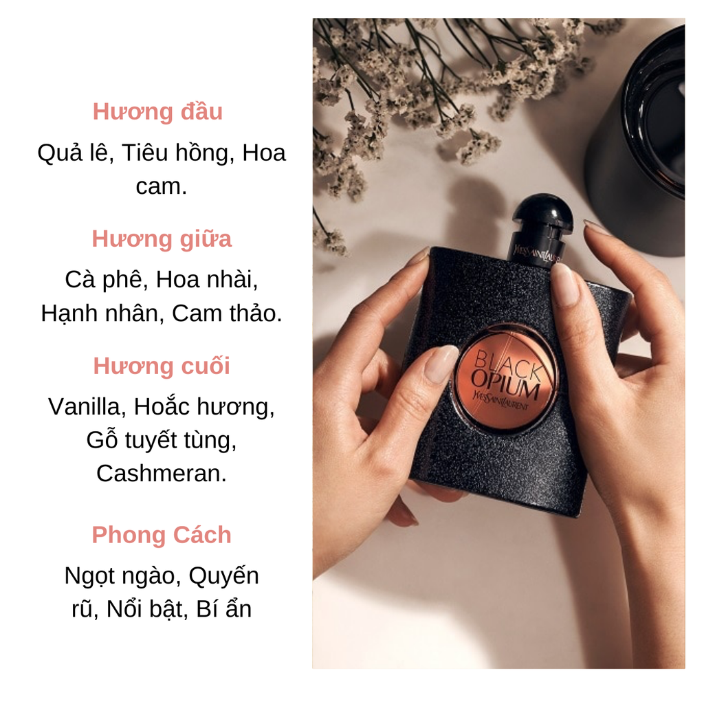 Nước Hoa Nữ Yves Saint Laurent Black Opium EDP