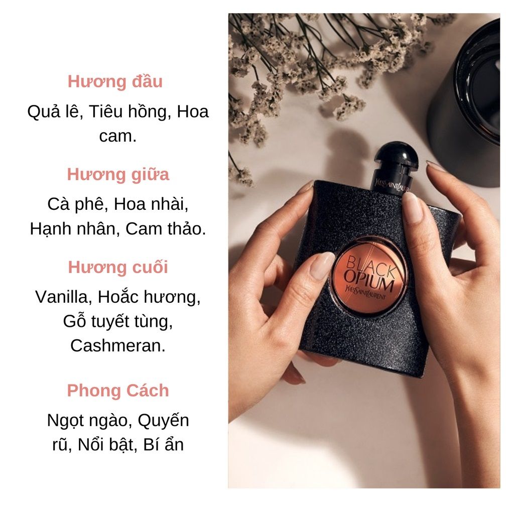 Nước Hoa Nữ Chiết Yves Saint Laurent Black Opium EDP 10ml
