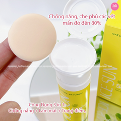 Xịt Chống Nắng Nature Republic Ice Sun California Aloe Ice Puff Sun SPF50+ PA++++ 100ml