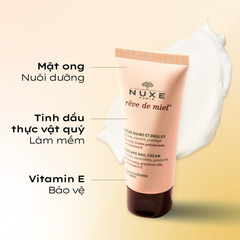 Kem Dưỡng Da Tay Và Móng Không Nhờn Rít Nuxe Reve De Miel Hand and Nail Cream 50ml