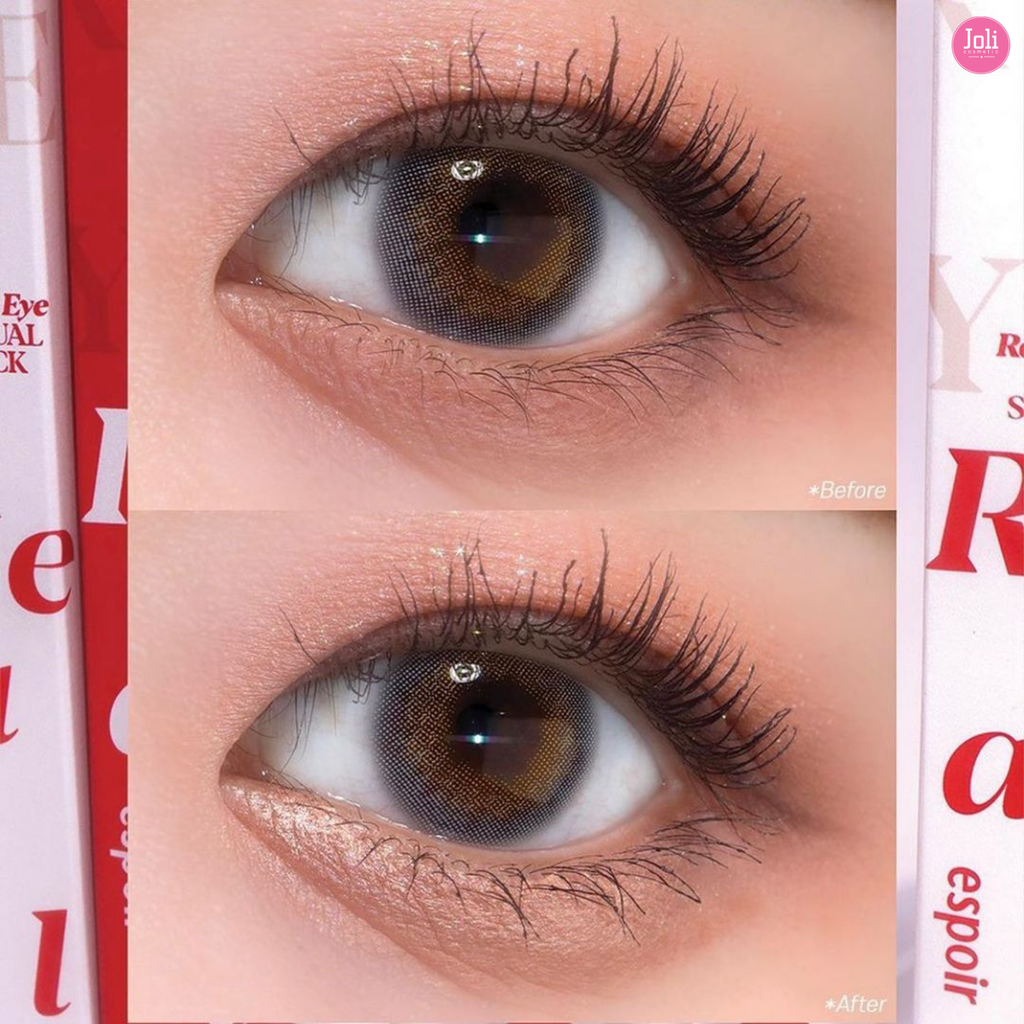 Bút Kẻ Mắt & Hightlight Có Nhũ Espoir Real Eye Dual Stick