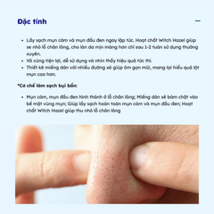 Miếng Dán Mũi Lột Mụn Than Hoạt Tính Biore Pore Pack Black Strip Refreshing Cool 4 Miếng