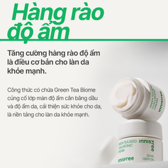 Kem Dưỡng Ẩm innisfree Green Tea Seed Hyaluronic Cream 50ml