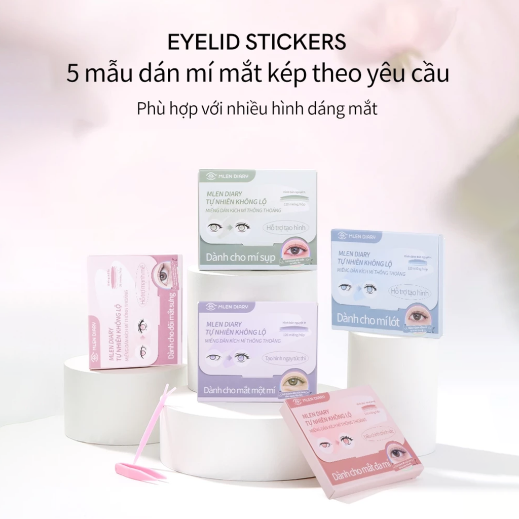 Kích Mí Dáng Elip Mlen Diary