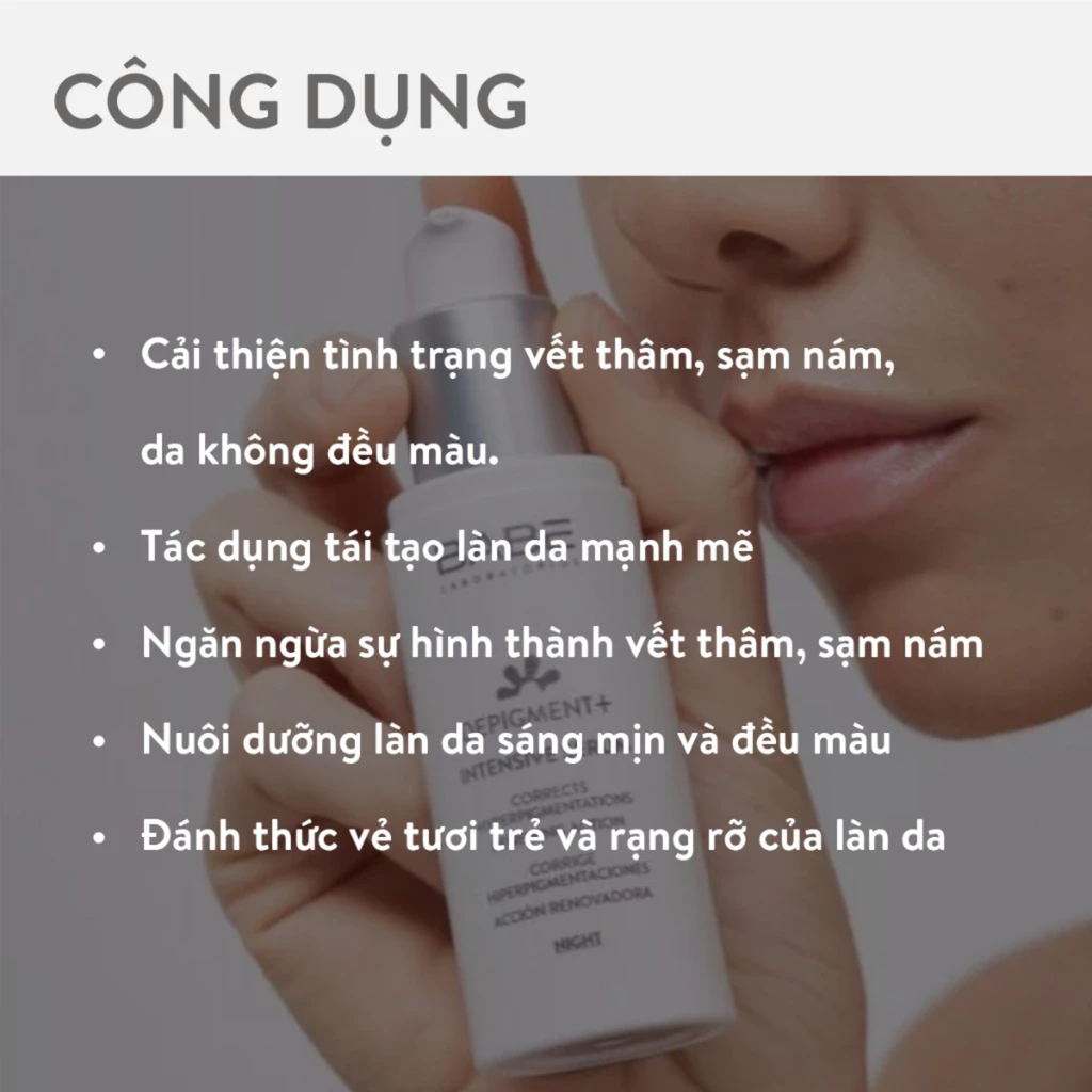 Tinh Chất Dưỡng Sáng Giảm Thâm Nám Laboratorios Babe Depigment+ Intensive Serum 30ml
