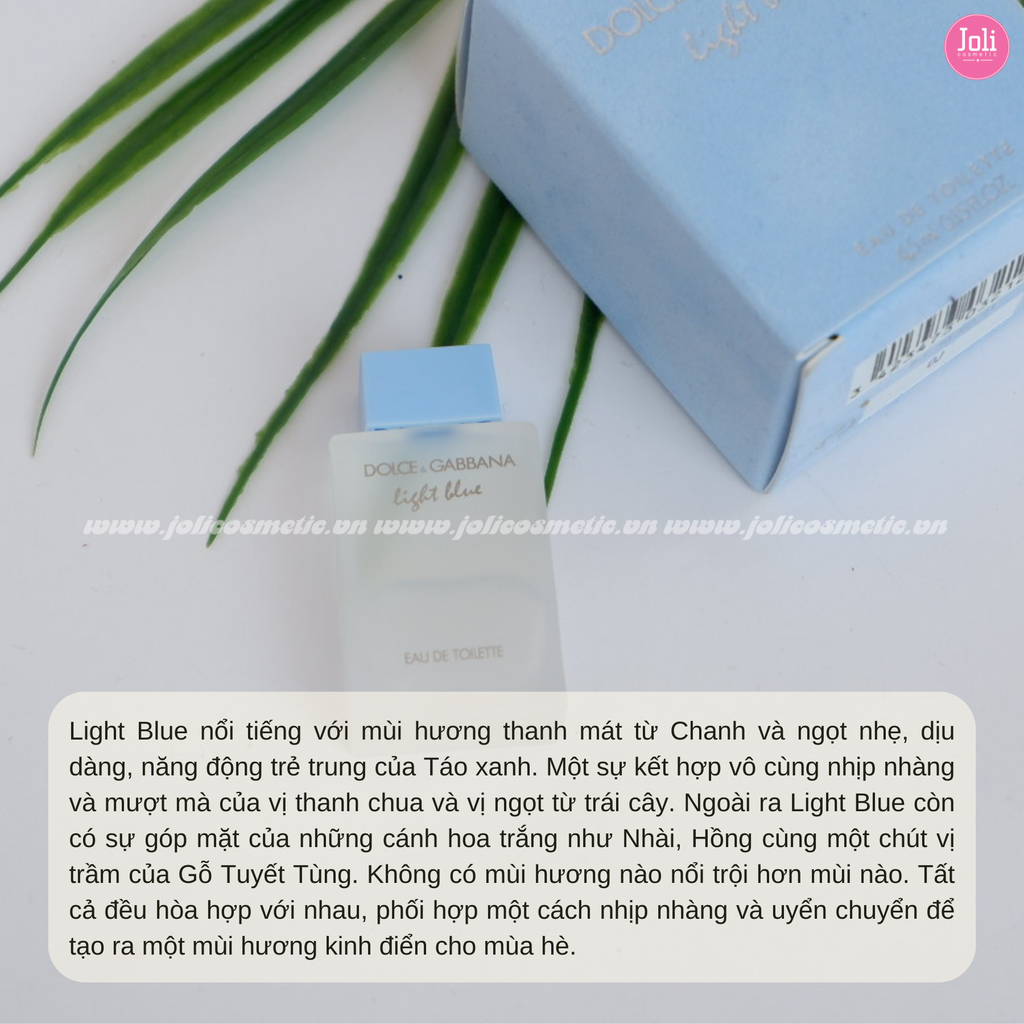 Nước Hoa Nữ Dolce & Gabbana Light Blue EDT 4.5ml