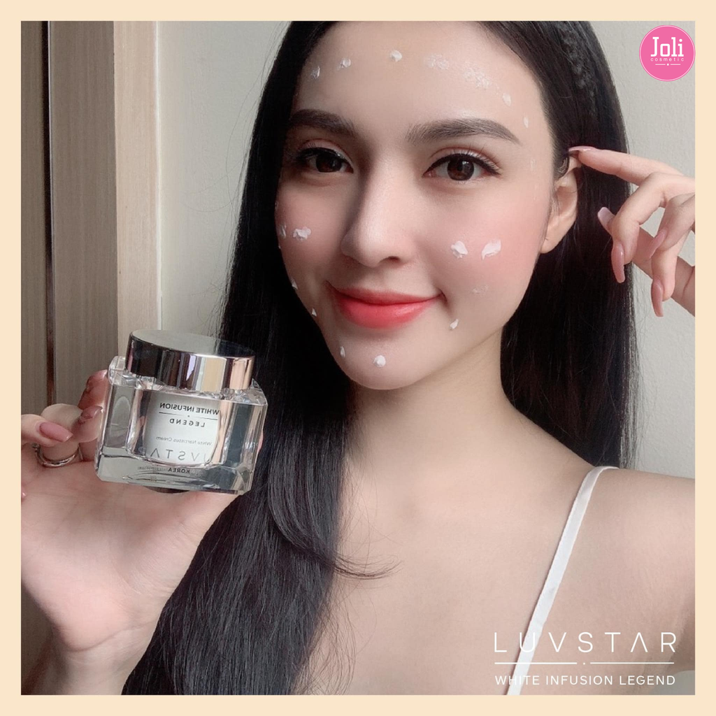 Kem Dưỡng Trắng Da Luvstar White Infusion Legend White Narcissus Cream 50ml