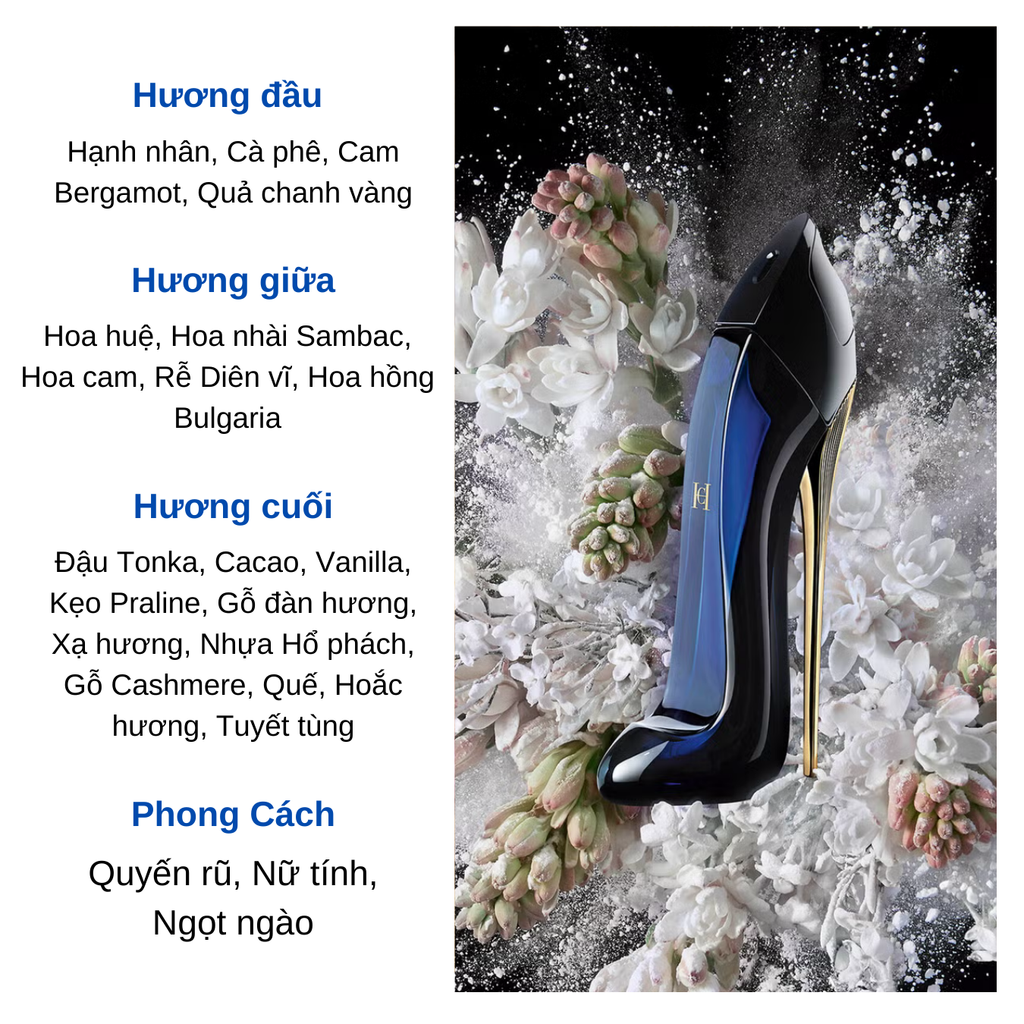 Set Nước Hoa Nữ Carolina Herrera Good Girl EDP (EDP 80ml + Lotion 100ml)