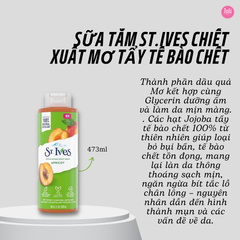 Sữa Tắm St.Ives Dưỡng Da Body Wash 473ml