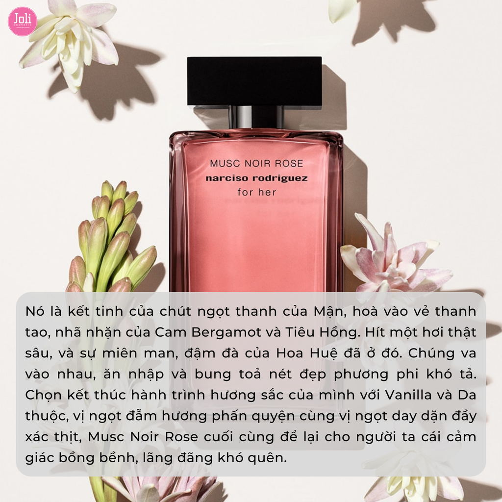 Nước Hoa Nữ Narciso Rodriguez Musc Noir Rose For Her EDP