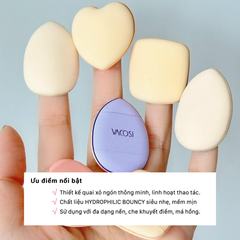 Bông Cushion Xỏ Ngón Mini Vacosi BP54 Top Finger Cushion