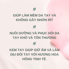 Kem Dưỡng Da Tay Và Móng Nuxe Very Rose Hand And Nail Cream 50ml