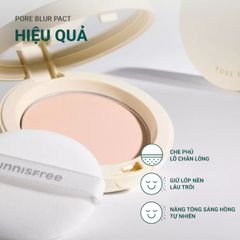 Phấn Phủ Kiềm Dầu Dạng Nén innisfree Pore Blur Pact 12.5g
