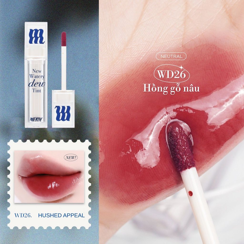 Son Tint Bóng Merzy New Watery Dew Tint 4g
