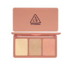 Bảng Phấn Highlight Bắt Sáng 3CE Strobing Skin Palette