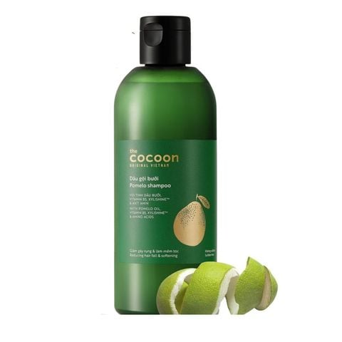 Dầu Gội Bưởi Giảm Gãy Rụng & Kích Thích Mọc Tóc Cocoon Pomelo Shampoo 500ml