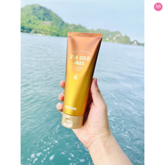 Sữa Rửa Mặt Prettyskin Total Solution 24K Gold Snail Cleansing Foam 150ml