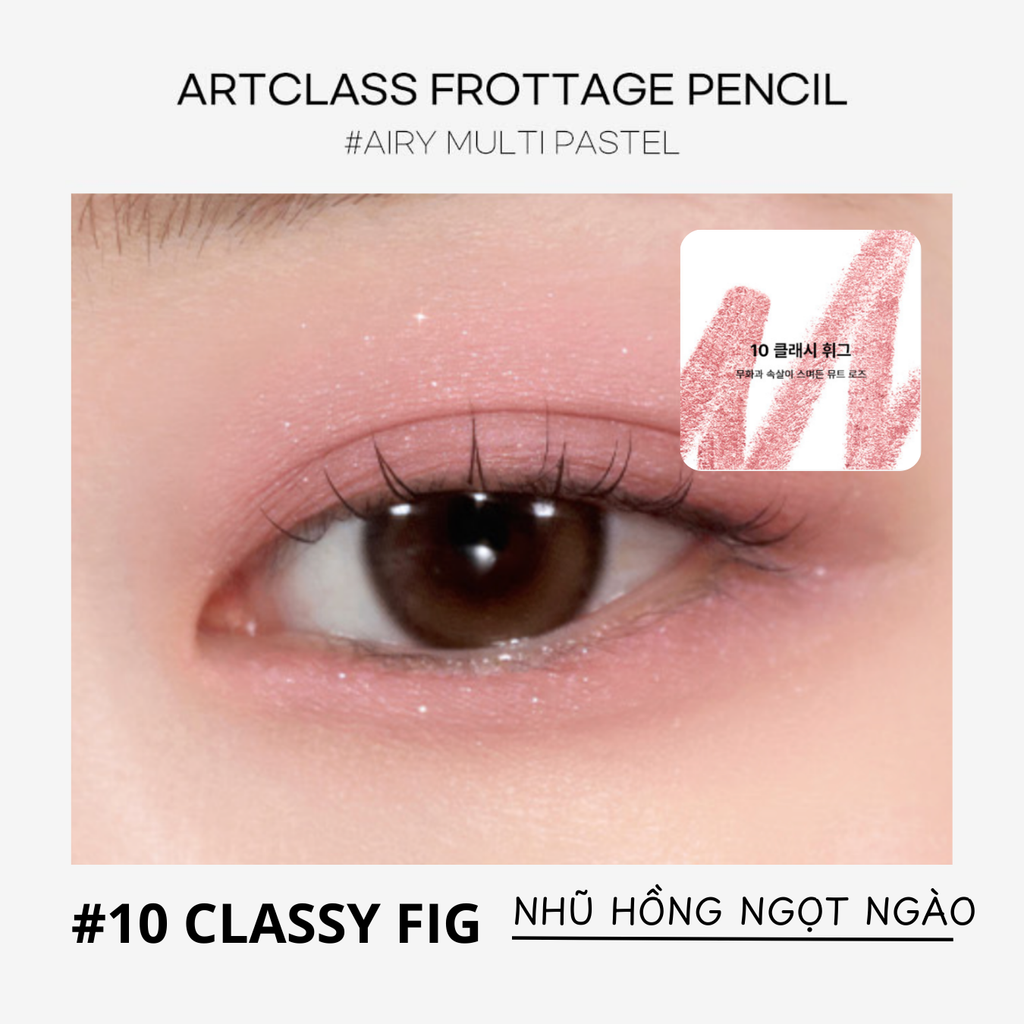 Bút Kẻ Viền Mắt Too Cool For School Artclass Frottage Pencil