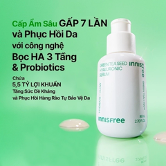 Bộ Sản Phẩm Dưỡng Da innisfree Green Tea Seed Hyaluronic Serum Set