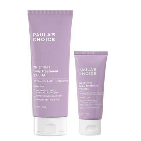 Kem Dưỡng Thể Giảm Viêm Lỗ Chân Lông Paula's Choice Weightless Body Treatment 2% BHA