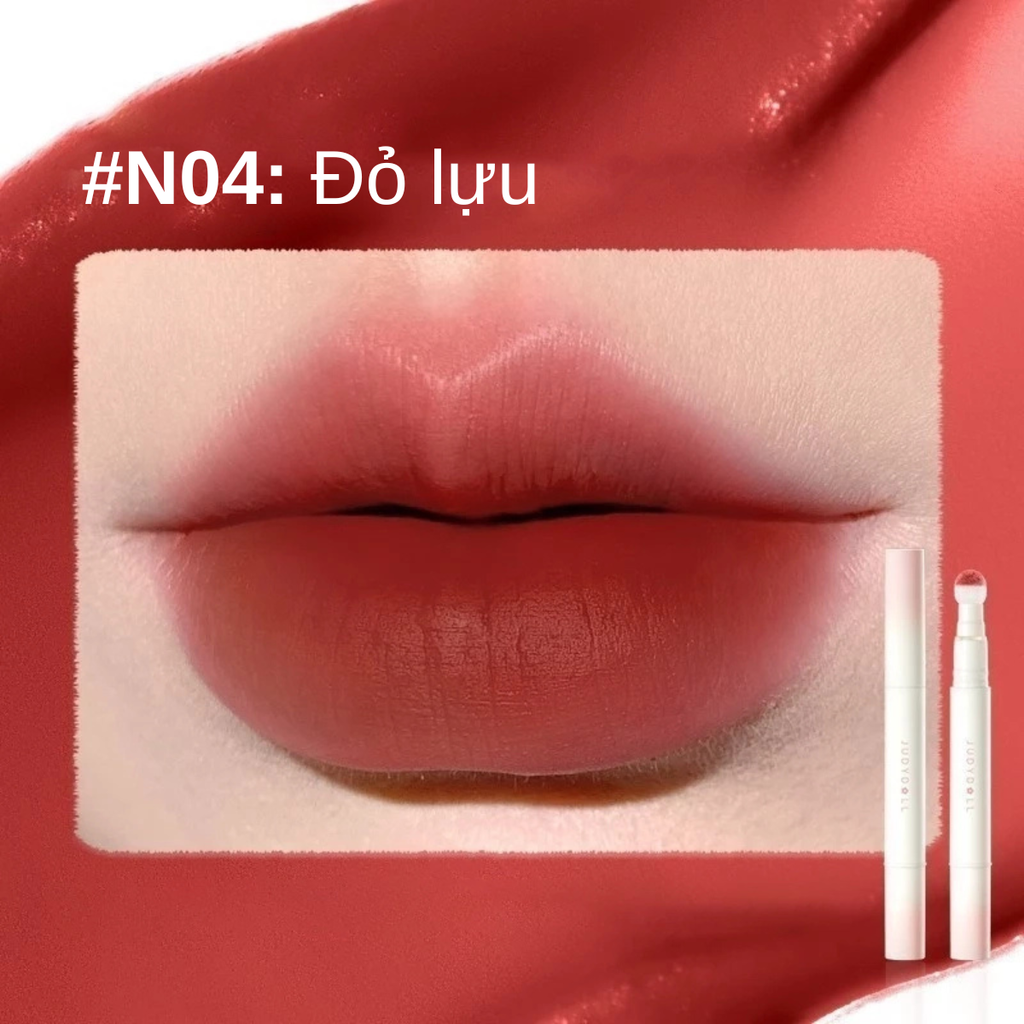 Son Kem Lì Đầu Bông Dặm Judydoll Matte Lip Cream 1.8g