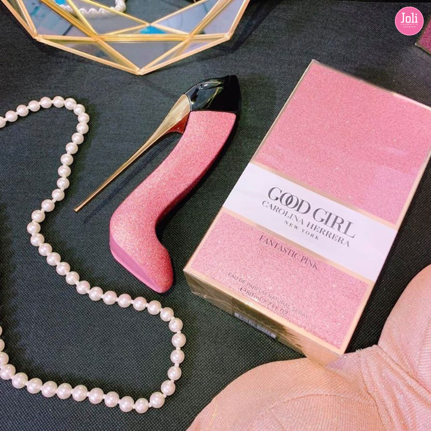 GOOD GIRL FANTASTIC PINK + Perfumero: ¡El nuevo aroma que te hará brillar! - GOOD GIRL FANTASTIC PINK + Perfumero