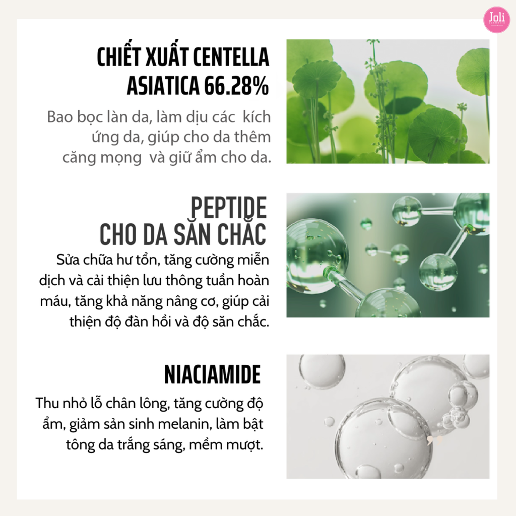 Nước Hoa Hồng Rau Má Làm Dịu Dưỡng Sáng Da Dr.Pepti+ Centella Toner EX 180ml