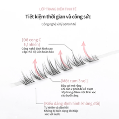 Lông Mi Giả Tách Sợi Hướng Dương Mlen Diary