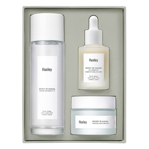 Bộ Sản Phẩm Dưỡng Da Chống Lão Hóa Huxley Antioxidant Trio Set