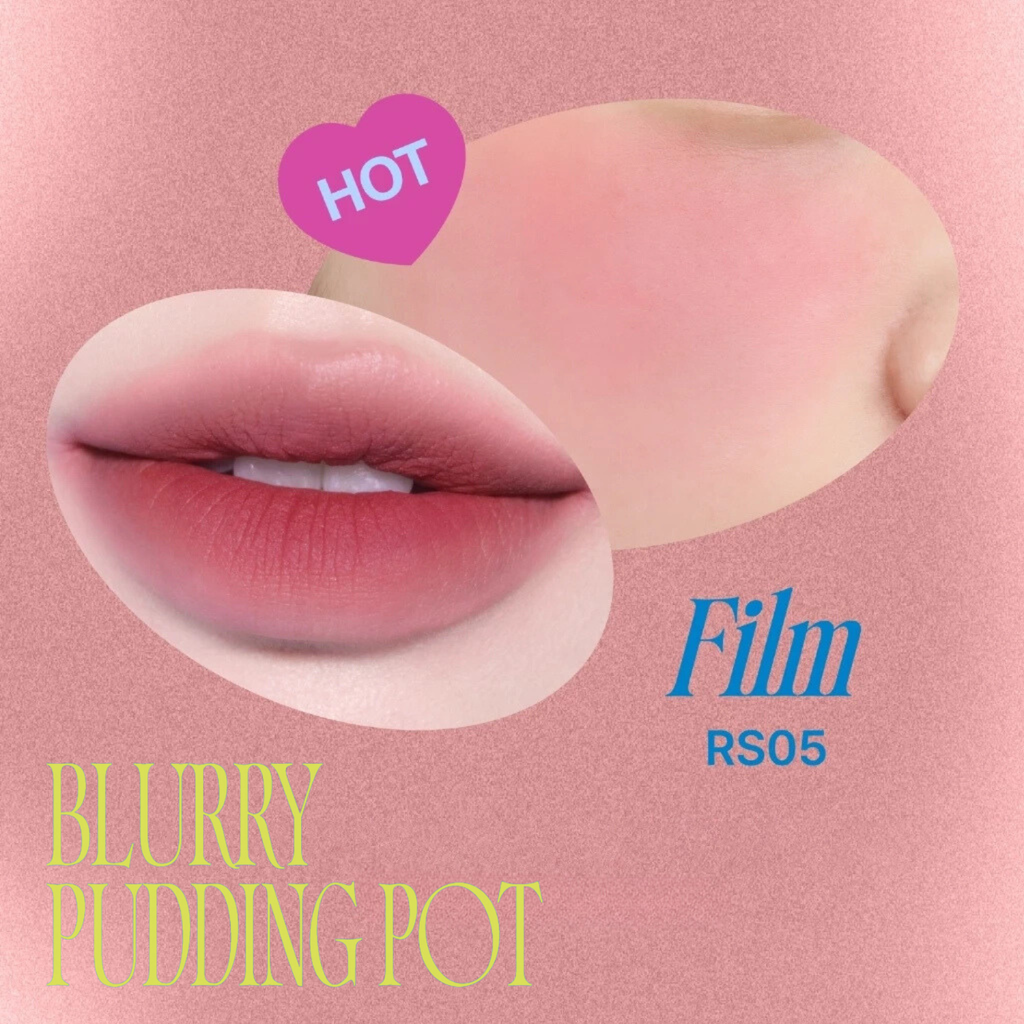Son & Má Hồng Dạng Kem Fwee Blurry Pudding Pot Bestie Moment 5g