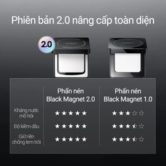 Phấn Phủ Dạng Nén Kiềm Dầu Carslan 2.0 Black Magnet Soft Focus Powder 8g