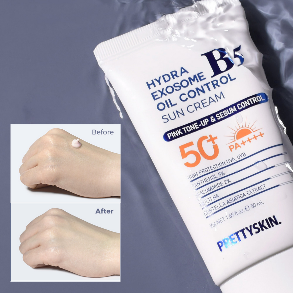 Kem Chống Nắng Kiềm Dầu Prettyskin Hydra B5 Exosome Oil Control Sun Cream SPF50+ PA++++ 50ml