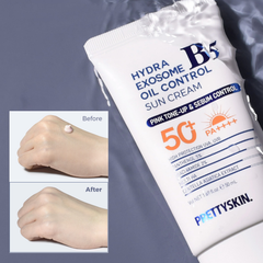 Kem Chống Nắng Kiềm Dầu Prettyskin Hydra B5 Exosome Oil Control Sun Cream SPF50+ PA++++ 50ml