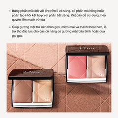 Phấn Bắt Sáng & Má Hồng Dior Rouge Blush Colour & Glow 8g