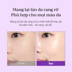 Kem Chống Nắng Nâng Tông d'Alba Waterfull Tone-Up Purple Correcting Sun Cream SPF50+ PA++++ 50ml