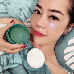 Mặt Nạ Mắt Mờ Quầng Thâm Nếp Nhăn JMsolution Marine Luminous Pearl Deep Moisture Eye Patch 90g