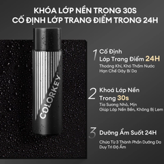 Xịt Khóa Makeup Lâu Trôi Mịn Lì Colorkey Airy Soft Matte Makeup Setting Spray
