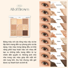 Bảng Phấn Mắt 9 Màu Unleashia Glitterpedia Eye Palette