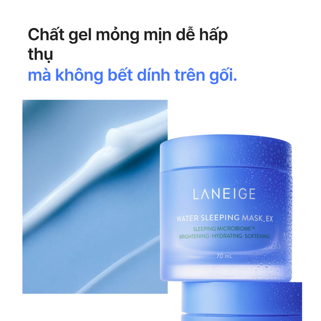 Mặt Nạ Ngủ Dưỡng Ẩm Laneige Water Sleeping Mask_Ex