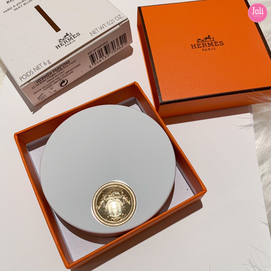 Phấn Má Hồng Rose Hermès Silky Blush Powder 6g