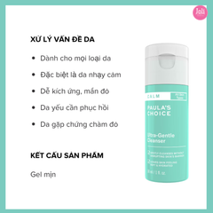 Sữa Rửa Mặt Cho Da Nhạy Cảm Paula's Choice Calm Ultra-Gentle Cleanser 30ml