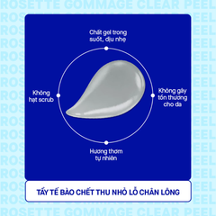 Tẩy Tế Bào Chết Rosette Gommage Moist Peeling Gel 120g