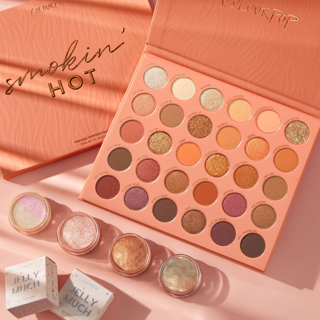 Bảng Phấn Colourpop Smokin' Hot Pressed Powder Palette 30 Màu