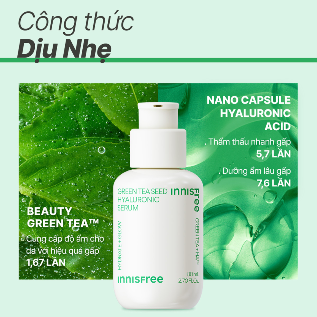 Bộ Dưỡng Ẩm Sáng Da 3 Món innisfree Super Hero Serum For Your Healthy Skin Set