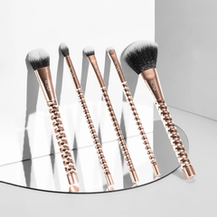 Bộ Kit 5 Cọ Vacosi Luna The Face & Eyes Brush Kit Golden Dragon SC04