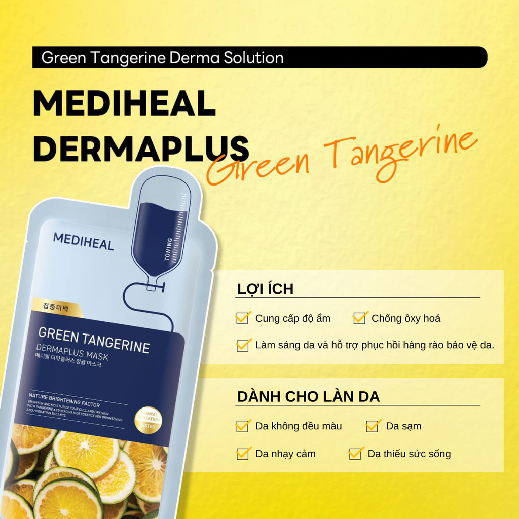 Mặt Nạ Dưỡng Da Mediheal Dermaplus Mask 22ml