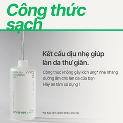 Nước Hoa Hồng Cấp Ẩm innisfree Green Tea Hyaluronic Skin 170ml