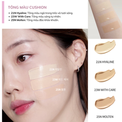 Phấn Nước Căng Bóng Unleashia Don't Touch Glass Pink Cushion SPF50+ PA++++ 15g
